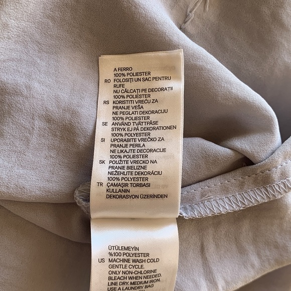 # 69  Sz 12 H & M Bling Bling Blouse $45 - Picture 7 of 10